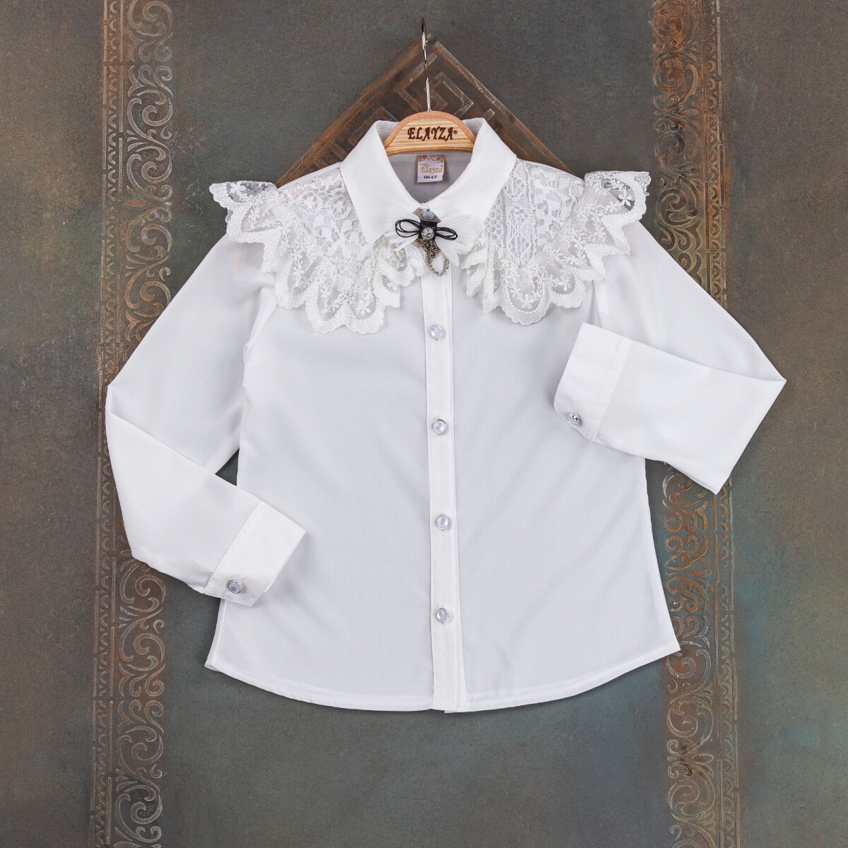 Girl’s Shirt – Toptan Kız Çocuk Gömlek 9-12Y 2023-22338 – Brand: Elayza – Kids & Bby Clothes From TheBS Kids Turkey