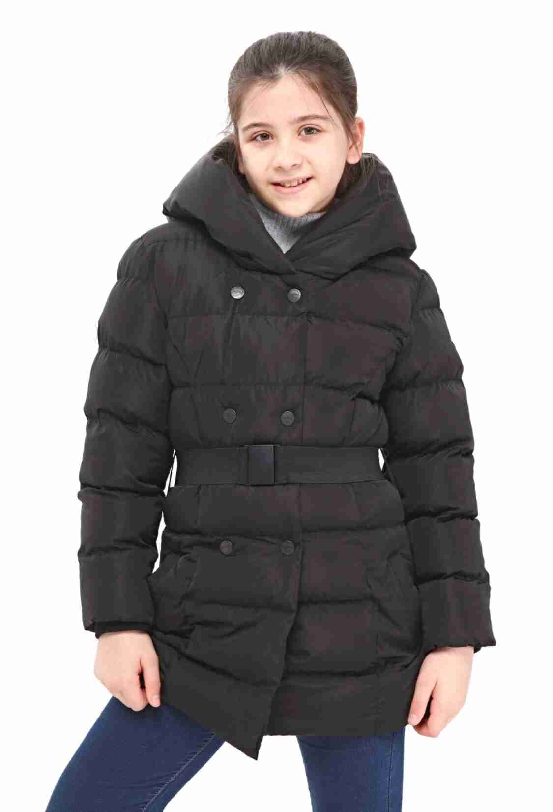 Girls' Outerwear - Toptan Kız Çocuk Mont 6-14Y 2007-51266 - Brand: Benitto Kids - Kids & Bby Clothes From TheBS Kids Turkey