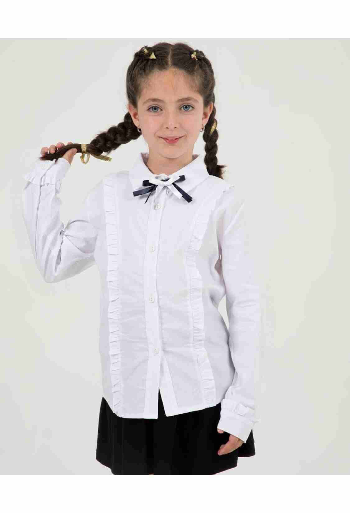 Girl's Shirt - Toptan Kız Çocuk Okul Gömleği 7-10Y 1016-24214 - Brand: Büşra Bebe - Kids & Bby Clothes From TheBS Kids Turkey