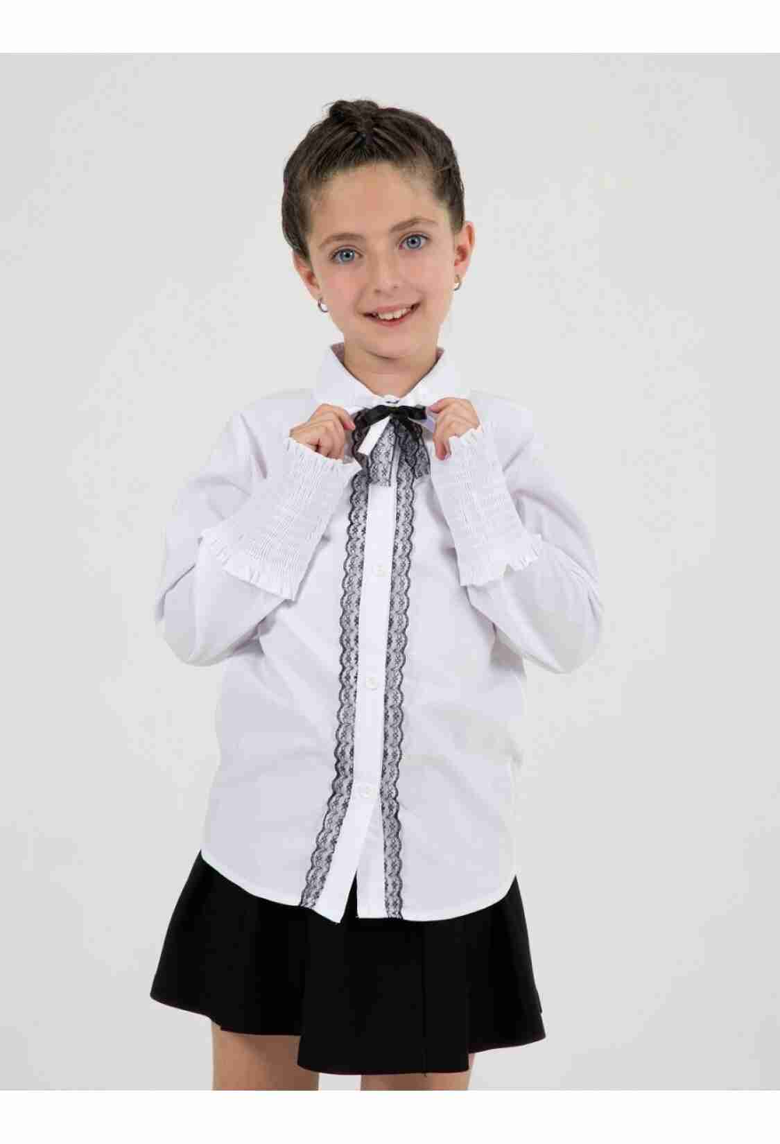 Girl's Shirt - Toptan Kız Çocuk Okul Gömleği 7-10Y 1016-24222 - Brand: Büşra Bebe - Kids & Bby Clothes From TheBS Kids Turkey