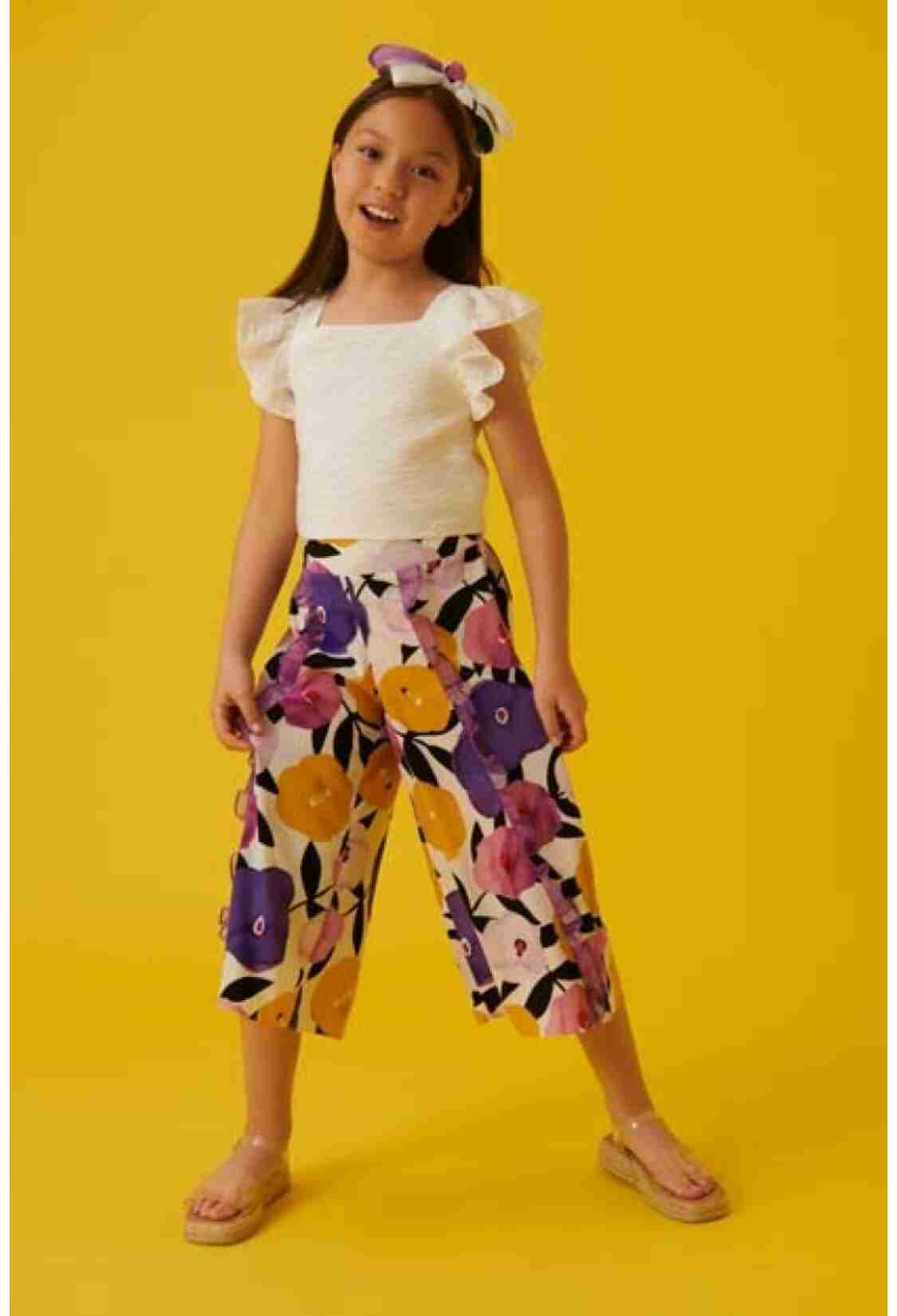 Girls' Trousers - Toptan Kız Çocuk Pantolon 4-14Y 2012-PT08194 - Brand: LiaLea - Kids & Bby Clothes From TheBS Kids Turkey