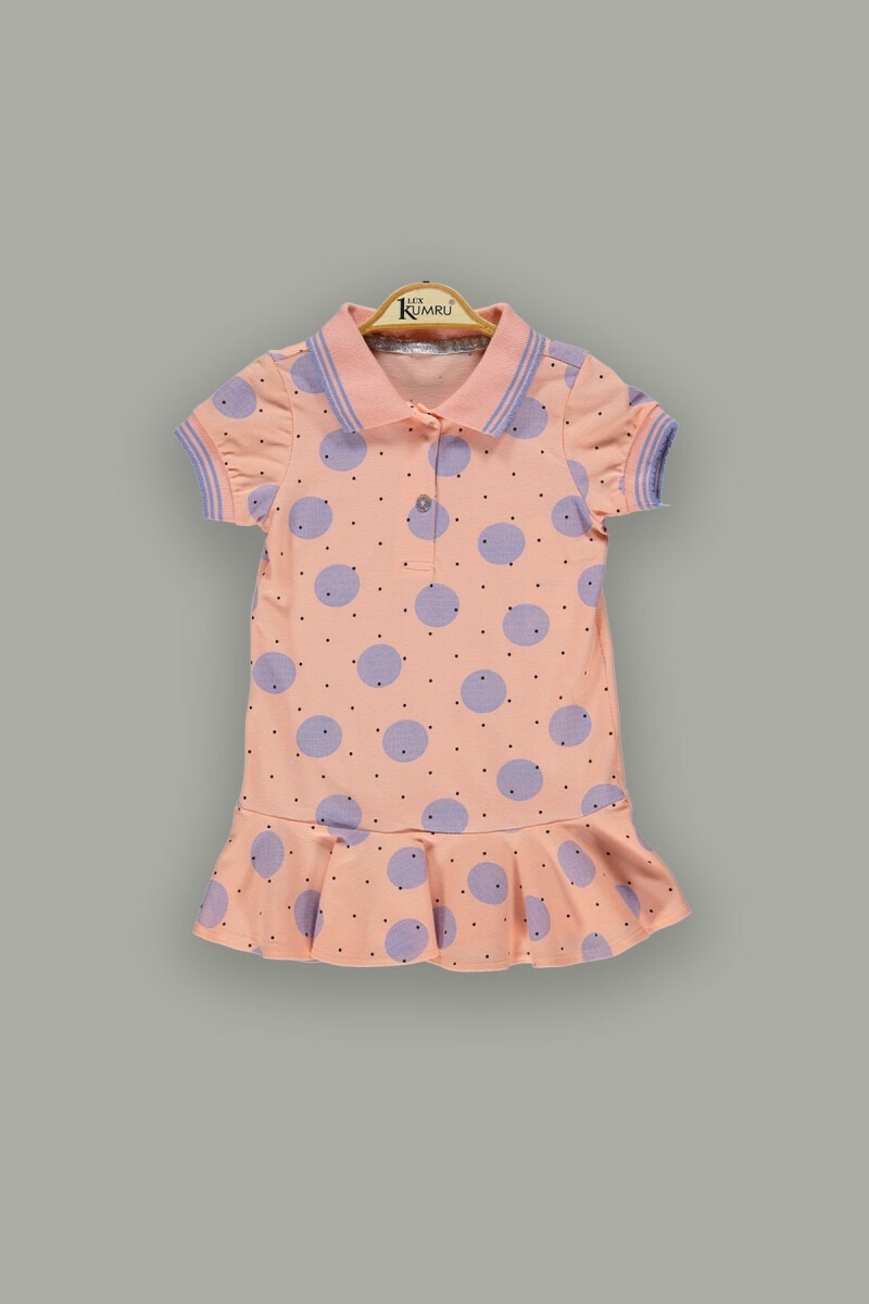 Girl’s Dress – Toptan Kız Çocuk Puantiyeli Elbise 2-5Y 1075-3744 – Brand: Kumru Bebe – Kids & Bby Clothes From TheBS Kids Turkey