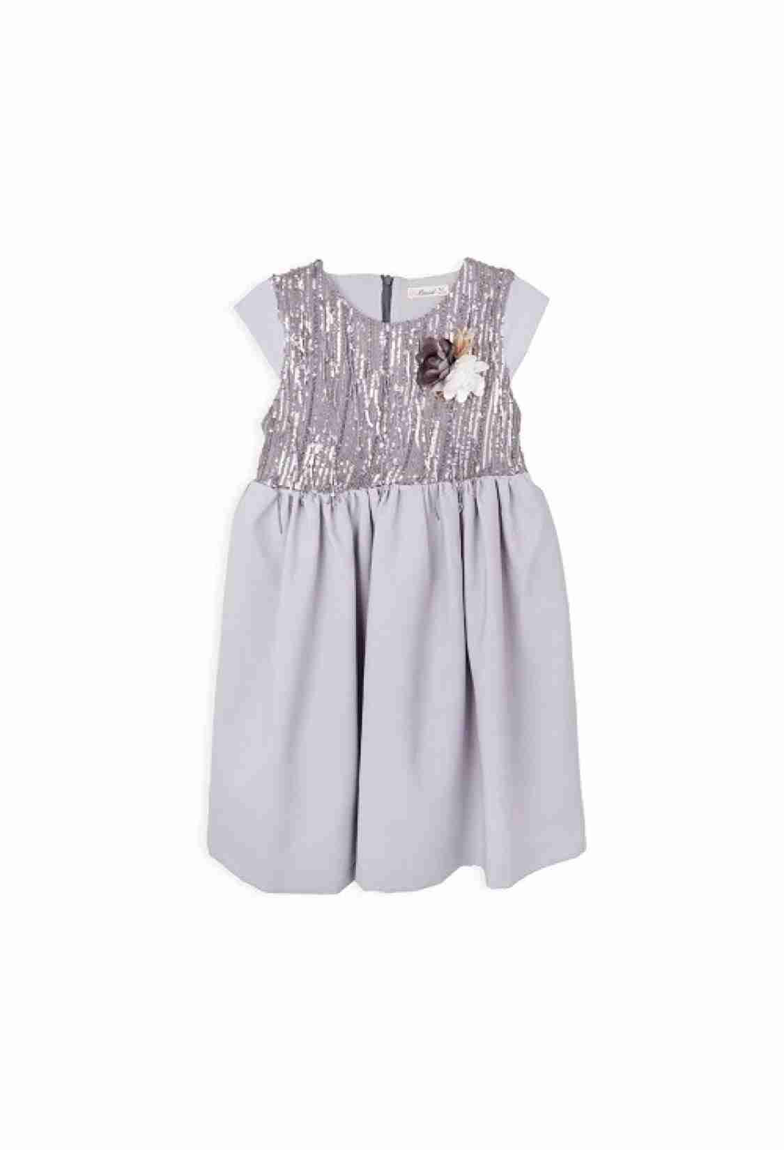 Girl's Dress - Toptan Kız Çocuk Pullu Elbise 7-10Y 1016-23190 - Brand: Büşra Bebe - Kids & Bby Clothes From TheBS Kids Turkey