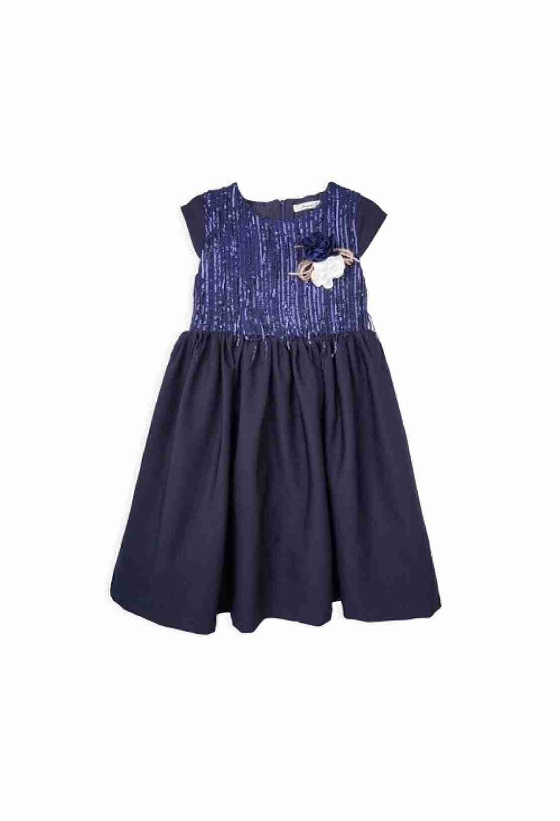 Girl's Dress - Toptan Kız Çocuk Pullu Elbise 7-10Y 1016-23190 - Brand: Büşra Bebe - Kids & Bby Clothes From TheBS Kids Turkey