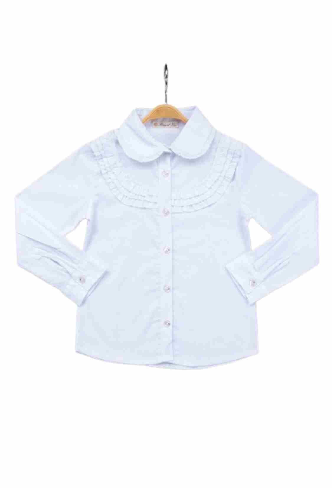 Girl's Shirt - Toptan Kız Çocuk Robalı Gömlek 7-10Y 1016-22202 - Brand: Büşra Bebe - Kids & Bby Clothes From TheBS Kids Turkey