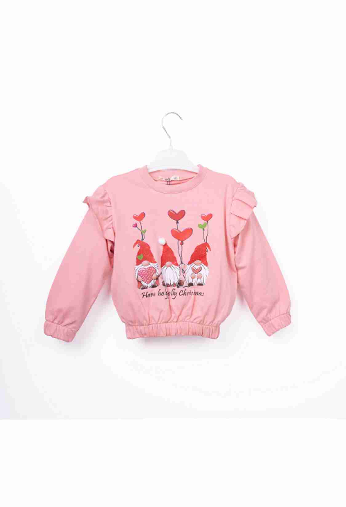 Girls' Tops - Toptan Kız Çocuk Sweatshirt 3-6Y 1016-23256 - Brand: Büşra Bebe - Kids & Bby Clothes From TheBS Kids Turkey