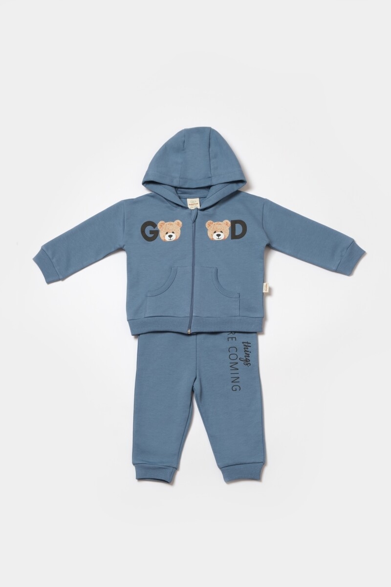 Baby Sets - Toptan Unisex Bebek 2'li Hırka ve Pantolon Takımı 3-24M %100 Organik Pamuk Cosy 2022-CSY8005 - Brand: BabyCosy - Kids & Bby Clothes From TheBS Kids Turkey