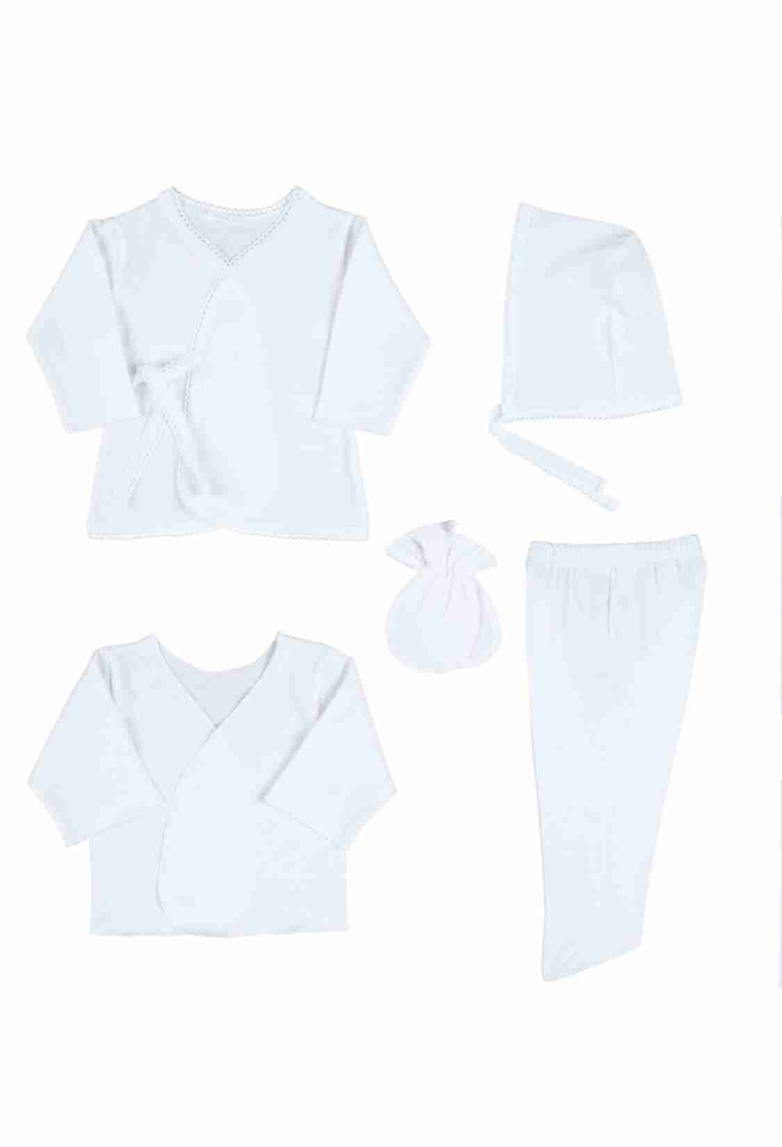 Baby Sets - Toptan Unisex Bebek 5'li Yenidoğan Takım 0M 1043-3552 - Brand: Ciccimbaby - Kids & Bby Clothes From TheBS Kids Turkey