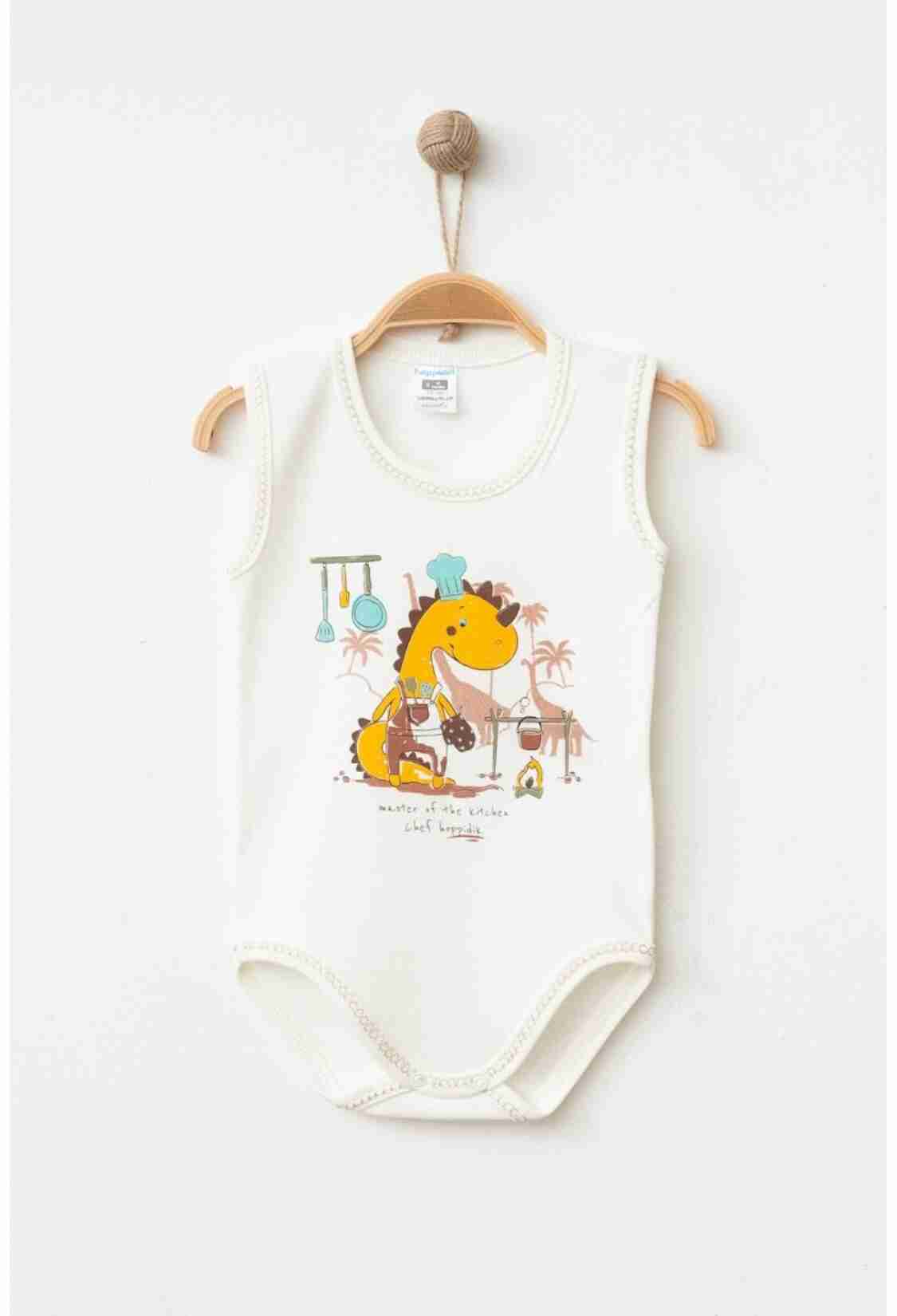 Newborn - Toptan Unisex Bebek Badi 9-18M 2017-7165 - Brand: Hoppidik - Kids & Bby Clothes From TheBS Kids Turkey