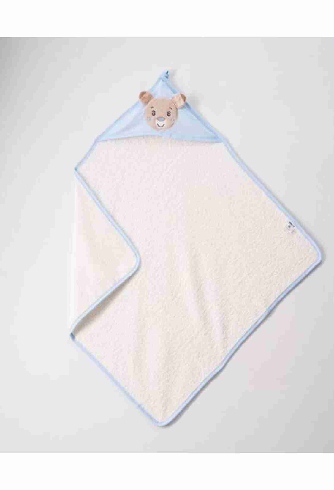 Towel and Bathrobe - Toptan Unisex Bebek Banyo Havlusu 80x80 1072-344 - Brand: Ramel Kids - Kids & Bby Clothes From TheBS Kids Turkey