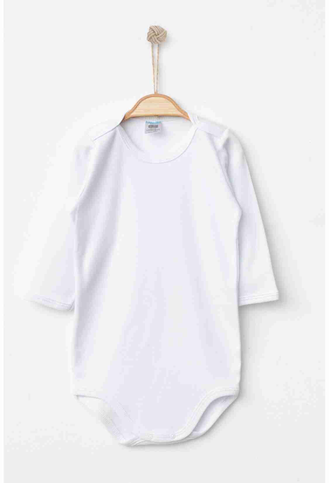 Newborn - Toptan Unisex Bebek Çıtçıtlı Badi 9-18M 2017-7175 - Brand: Hoppidik - Kids & Bby Clothes From TheBS Kids Turkey