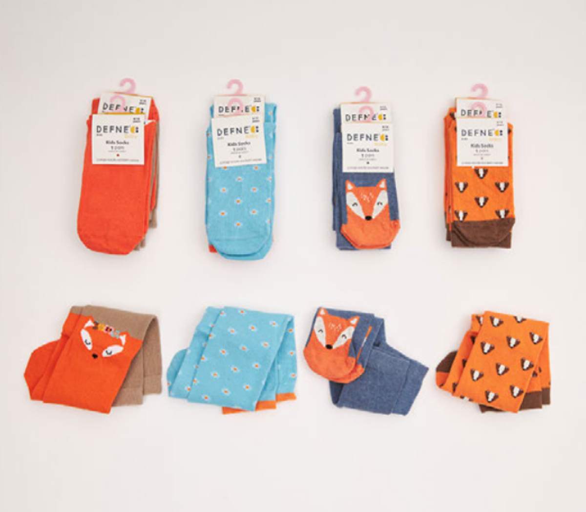 Boys' Underwear & Socks - Toptan Unisex Çocuk 12 Çift Çorap 1064-DFN1Ç-K004-22(7-8) - Brand: Defne - Kids & Bby Clothes From TheBS Kids Turkey