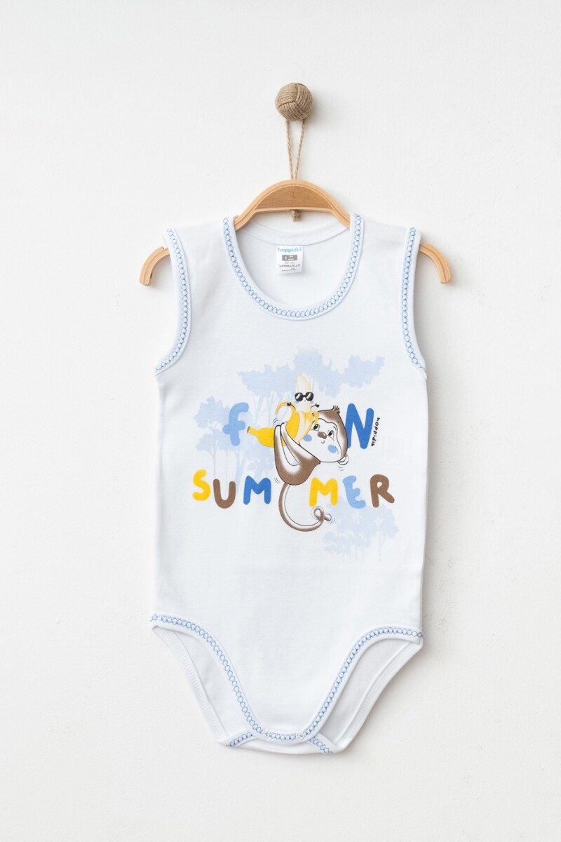 Newborn - Toptan Unisex Çocuk Baskılı Badi 2-4Y 2017-7166 - Brand: Hoppidik - Kids & Bby Clothes From TheBS Kids Turkey