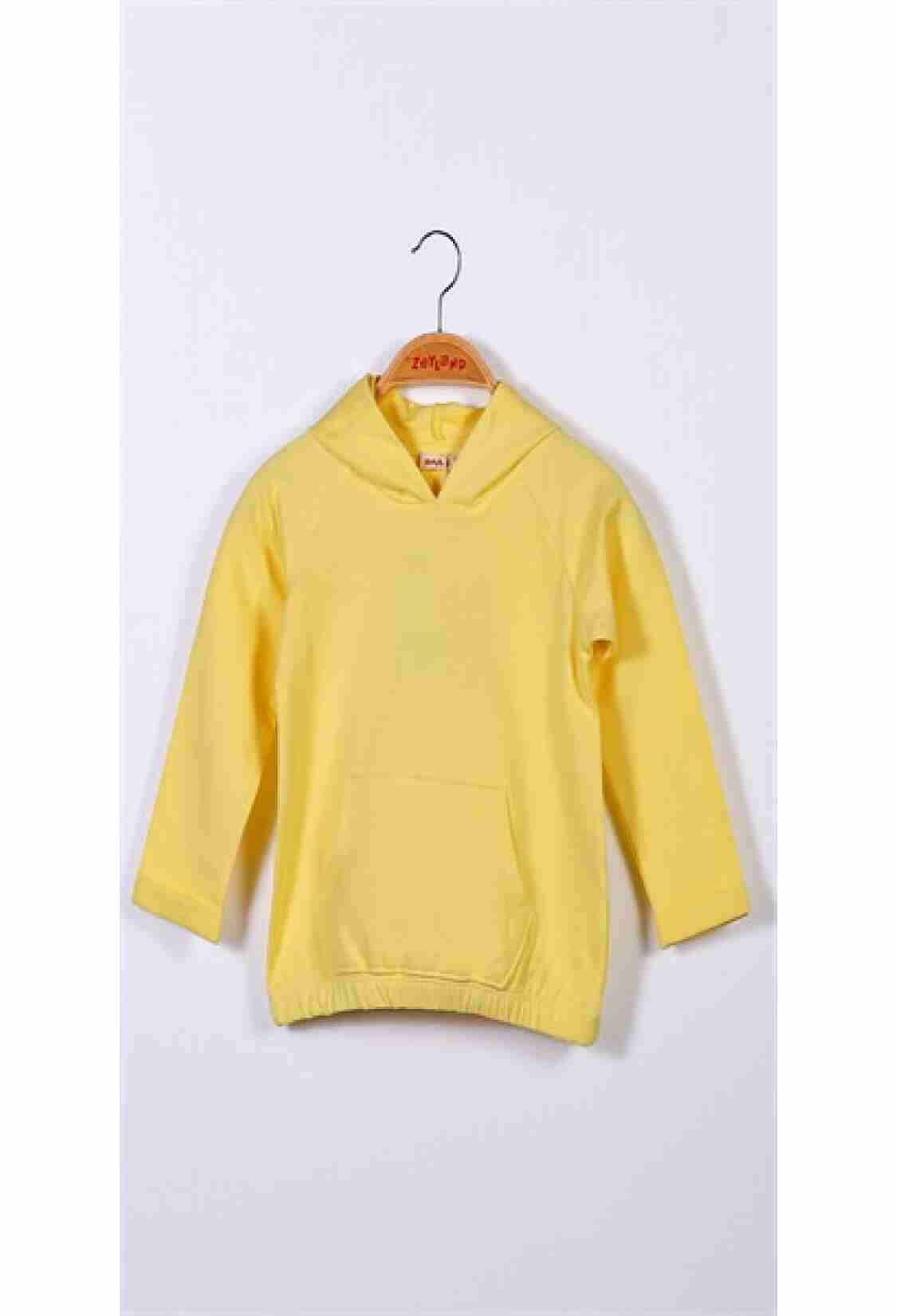 Girls' Tops - Toptan Unisex Çocuk Kapüşonlu Sweatshirt 1-7Y 1070-221Z2LPY62 - Brand: Zeyland - Kids & Bby Clothes From TheBS Kids Turkey