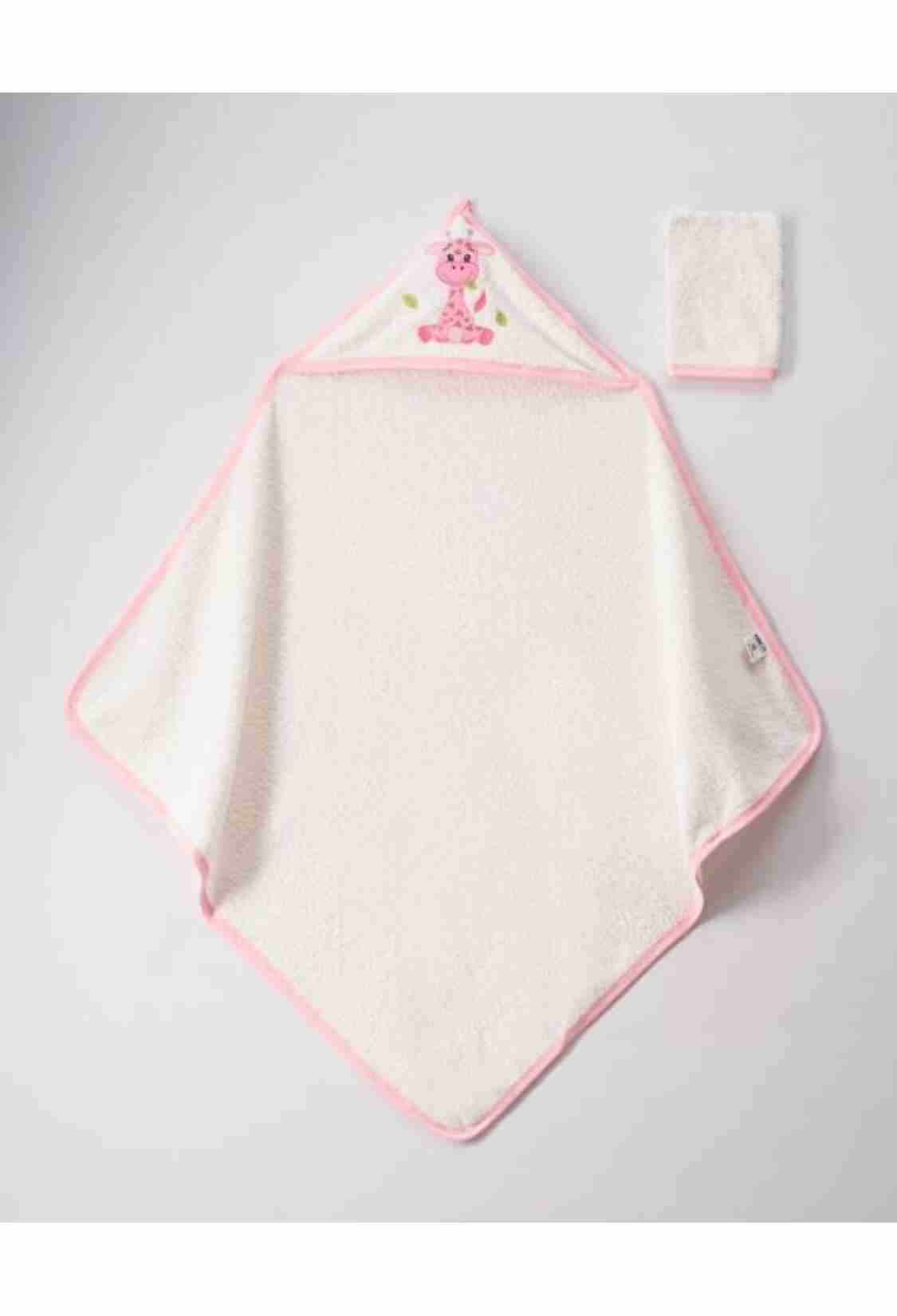 Towel and Bathrobe - Toptan Unisex Keseli Banyo Havlusu Takımı 80x80 1072-351 - Brand: Ramel Kids - Kids & Bby Clothes From TheBS Kids Turkey