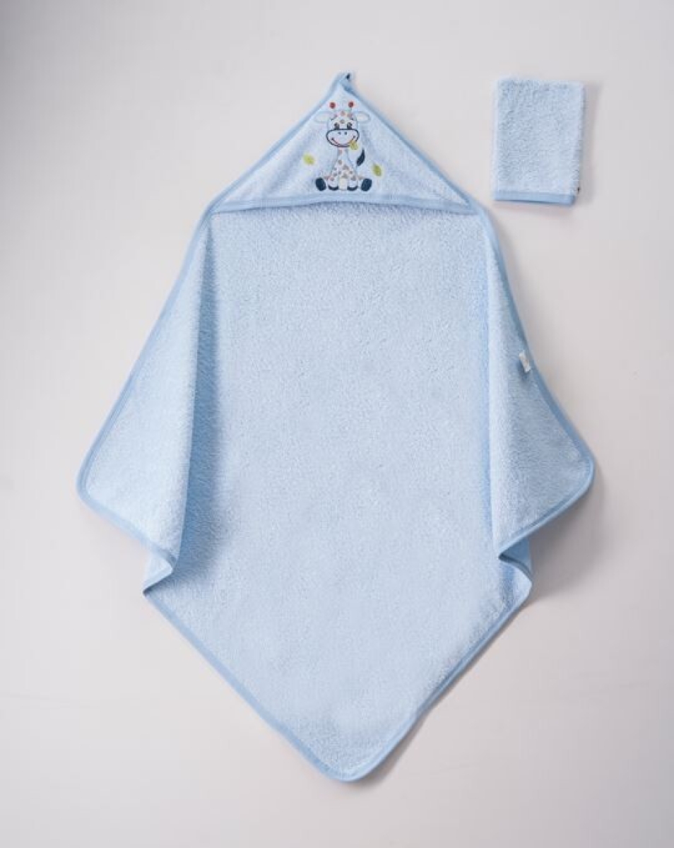Towel and Bathrobe - Toptan Unisex Keseli Banyo Havlusu Takımı 80x80 1072-351 - Brand: Ramel Kids - Kids & Bby Clothes From TheBS Kids Turkey