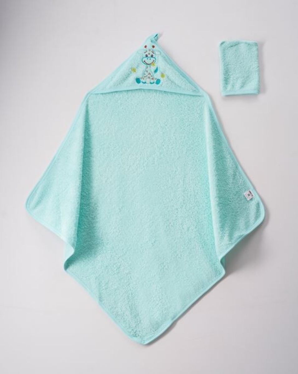 Towel and Bathrobe – Toptan Unisex Keseli Banyo Havlusu Takımı 80×80 1072-351 – Brand: Ramel Kids – Kids & Bby Clothes From TheBS Kids Turkey