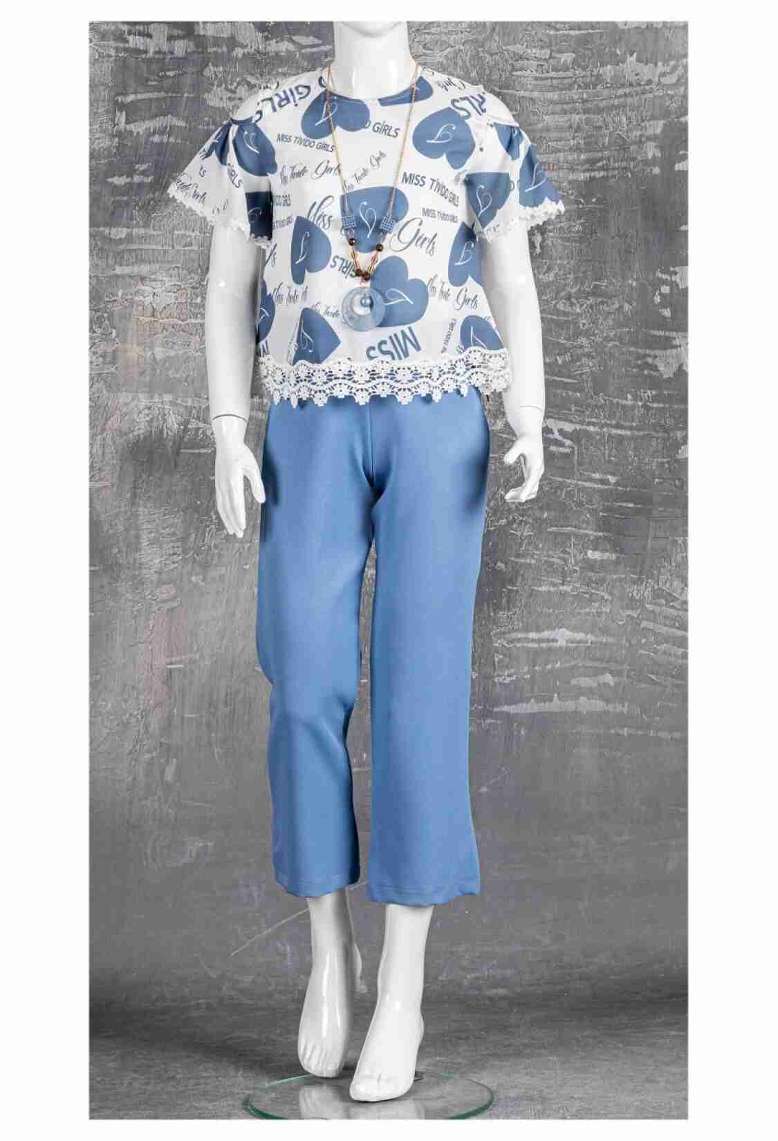 Girl's Jumpsuit - Tulum 1042-2202 - Brand: Tivido - Kids & Bby Clothes From TheBS Kids Turkey