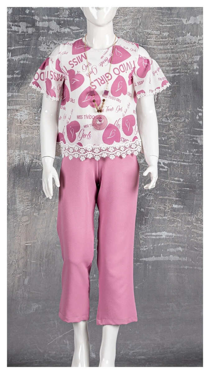 Girl's Jumpsuit - Tulum 1042-2202 - Brand: Tivido - Kids & Bby Clothes From TheBS Kids Turkey
