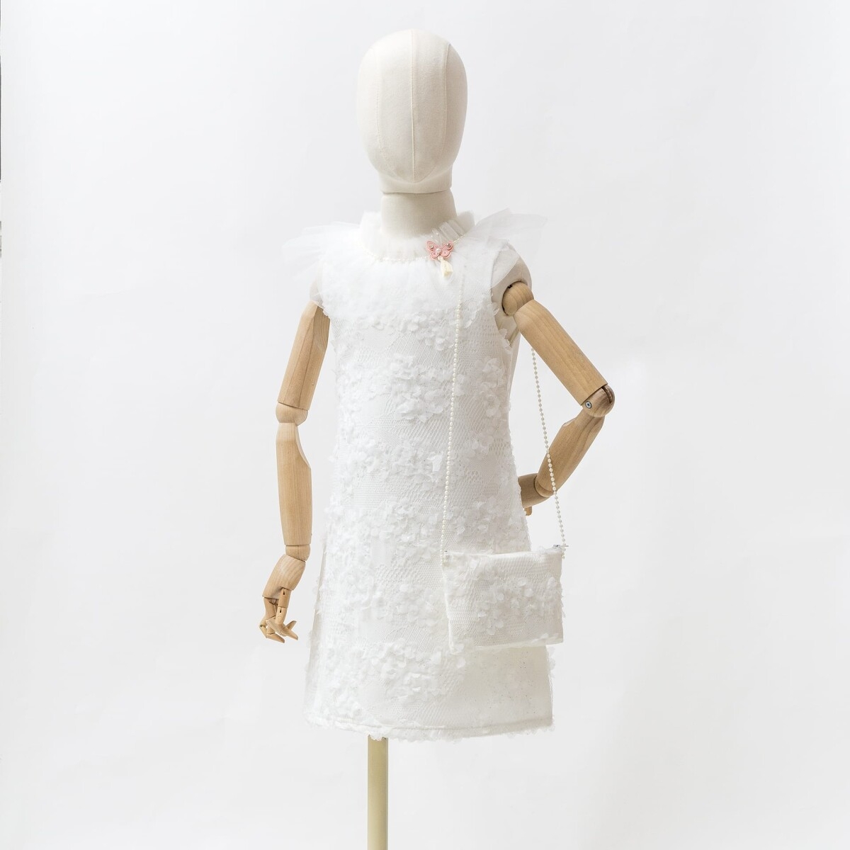 Girl’s Dress – Yonca Tül Düz Dar 2-5 Yaş Elbise 1022-22288 – Brand: Wecan – Kids & Bby Clothes From TheBS Kids Turkey